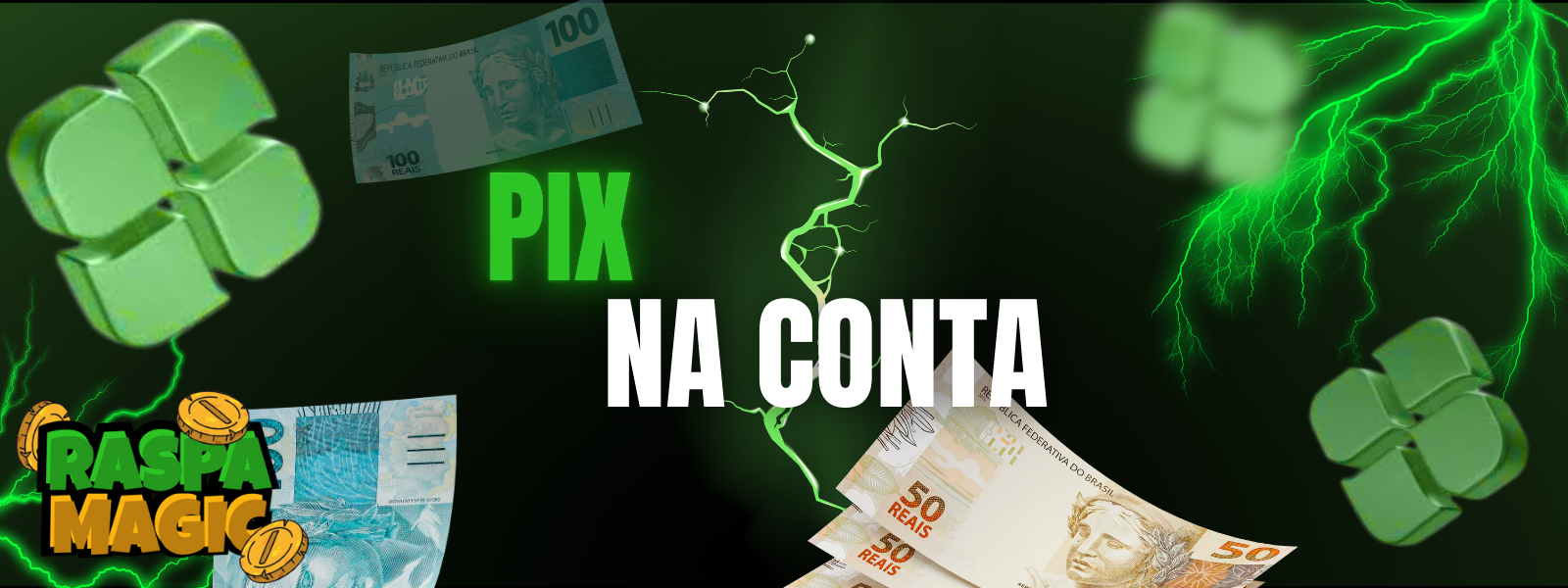 RASPADINHA PIX na Conta